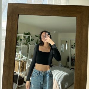 ZARA black long sleeve